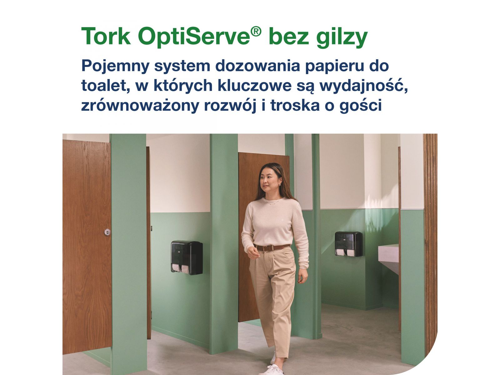 Dozownik papieru toaletowego Tork 558052 OptiServe T7 Czarny 4 rolki